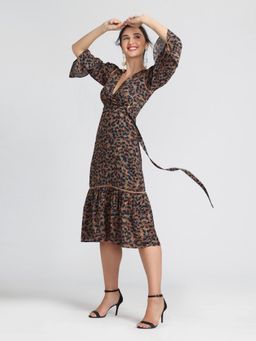 JULO - Mangrove Adventure Midi Dress