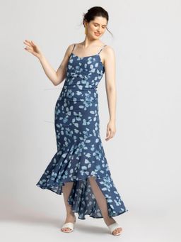 JULO - Floral Waterfall Maxi Dress