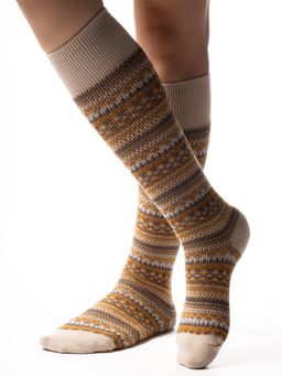 Theater - Women Chicago Socks - Beige