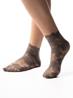 Theater - Women Annie Socks - Brown
