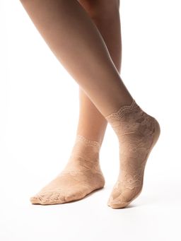 Theater - Women Annie Socks - Beige