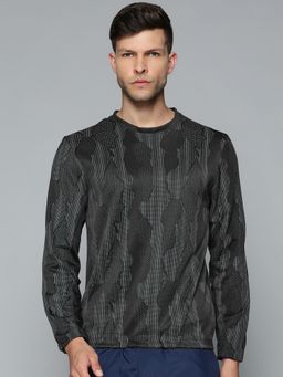 Alcis - Men Black Printed Sweatshirt