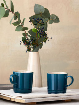 Le Creuset - Deep Teal Mugs Gift Set (Pack of 2)