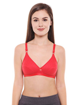 Bodycare - Pack Of 4 Full Coverage Bra - Multi-Color