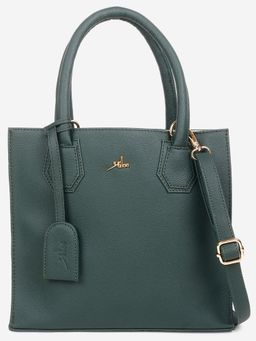 Yelloe - Satchel Handbag Multi Compartment Green