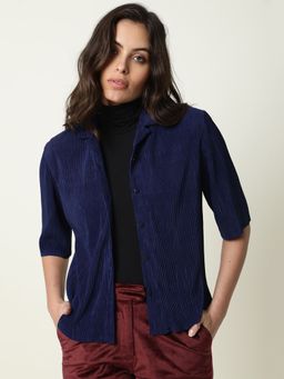 RAREISM - Hoops Navy Blue Top