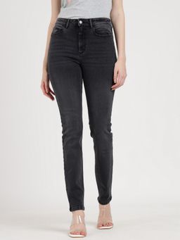 Guess - Tourmaline Mid Solid High Rise Skinny Jeans