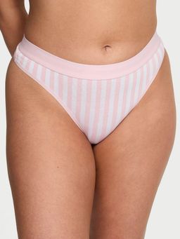 Victoria's Secret - Logo Cotton Thong Panty