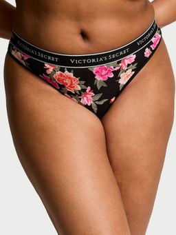 Victoria's Secret - Logo Cotton Thong Panty