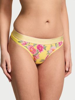 Victoria's Secret - Logo Cotton Thong Panty