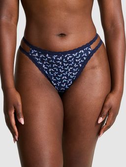 Victoria's Secret - Pink Wink Strappy Thong Panty