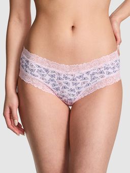 Victoria's Secret - Pink Wink Lace-Trim Cheeky Panty