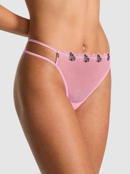 Victoria's Secret - Pink Wink Strappy Thong Panty