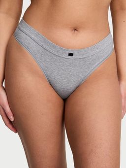 Victoria's Secret - Logo Cotton Thong Panty