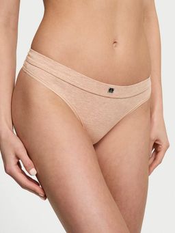Victoria's Secret - Logo Cotton Thong Panty