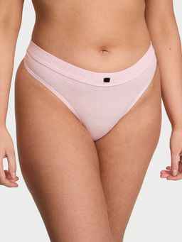 Victoria's Secret - Logo Cotton Thong Panty