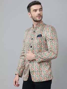 Hangup Coats And Blazers : Buy Hangup Men Party Wear Blazer Polyester  Viscose Fabric Regular Fit Printed Multi Color Online | Nykaa Fashion