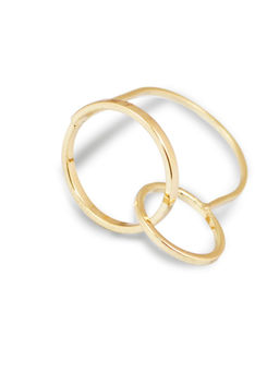 Karatcart - Gold Mixed Metal Ring