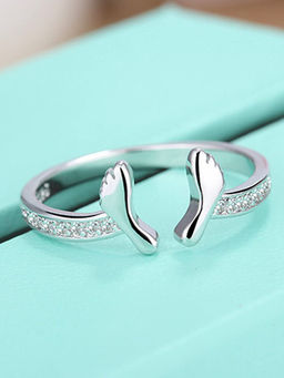 Karatcart - Silver Mixed Metal Ring