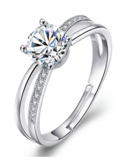 Karatcart - Silver Mixed Metal Ring