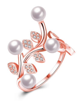 Karatcart - Rose Gold Mixed Metal Ring