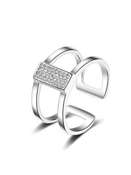 Karatcart - Silver Mixed Metal Ring