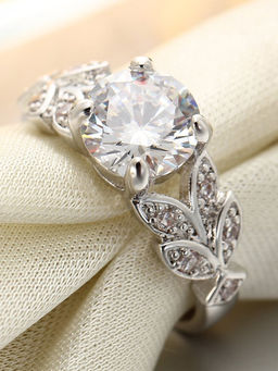 Karatcart - Silver Mixed Metal Ring