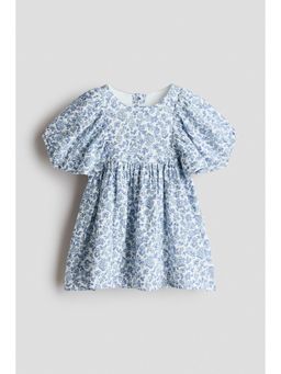 H&M - Girls Blue Seersucker Cotton Dress