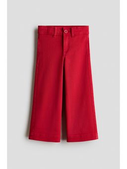 H&M - Girls Red Flared Trousers
