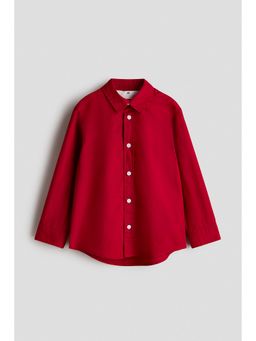 H&M - Boys Red Cotton Shirt