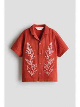 H&M - Boys Red Resort Shirt