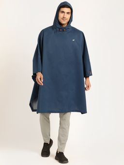 WILDCRAFT - Men Navy Polyester Solid Rain Coat