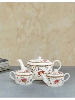 Fabindia - Multi Zoya Decaled Ceramic Beverage Set of 3
