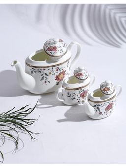 Fabindia - Zoya Decaled Ceramic Beverage Set of 3