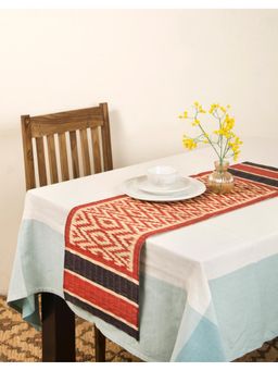 Fabindia - Red Natural Fibre Woven Thar Runner