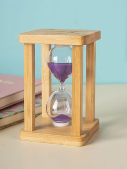 Voncasa - Sand Timer in Color - Purple