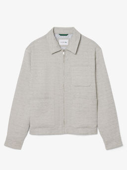 Lacoste - Men Grey Textured Jacket
