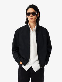 Lacoste - Black Water-Repellent Commuter Jacket