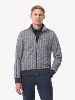 Lacoste - Paris Zip-Up Jacquard Track Jacket