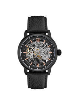 Earnshaw - Cornwall Skeleton Automatic Black Round Dial Men's Watch - Es-8290-06