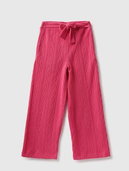 United Colors of Benetton - Textured Regular Fit Trouser