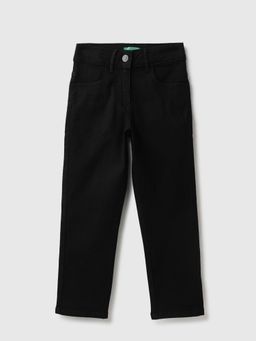 United Colors of Benetton - Solid Straight Fit Jeans