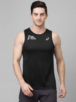 ASICS - Singlet Black Casual T-Shirt