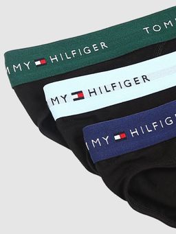 Tommy Hilfiger - Multi-Color Solid Low Rise Briefs (Pack of 3)