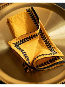 The Living Edit - Brown Empress Napkin