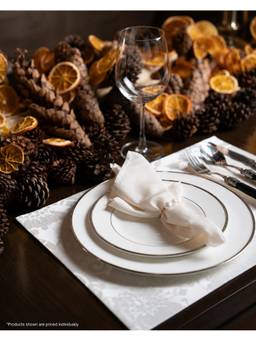 The Living Edit - White Pearl Napkin