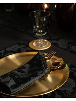 The Living Edit - Black Moon Petal Napkin