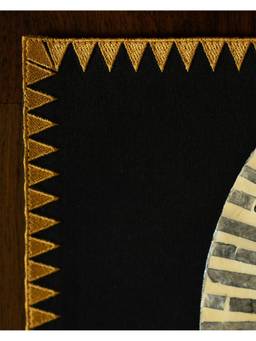 The Living Edit - Black Zarina Placemat