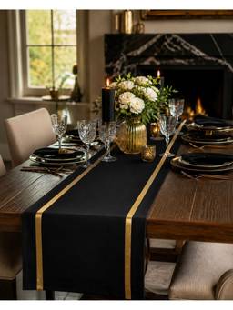 The Living Edit - Black Aurum Crest and Zarina Runner
