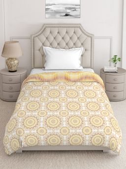 Layers - Firenze 140 TC Single Comforter -Yellow